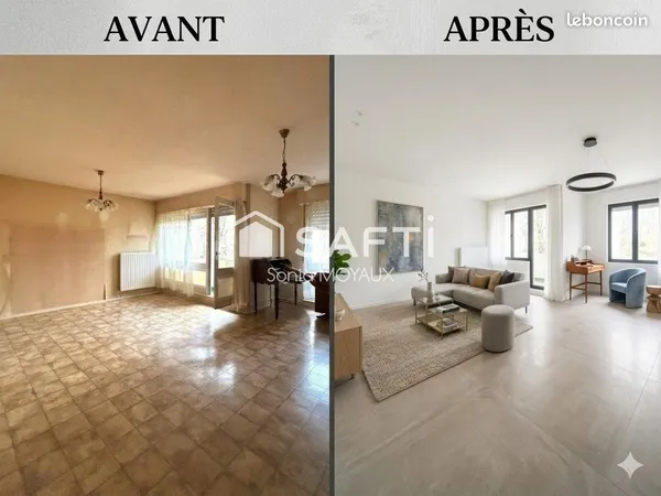 Appartement 3 pièces 69 m²