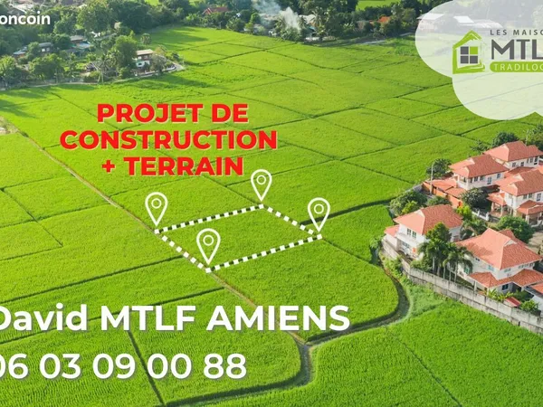 Terrain 920 m² Proyart