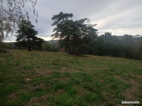 A vendre terrain avec cu