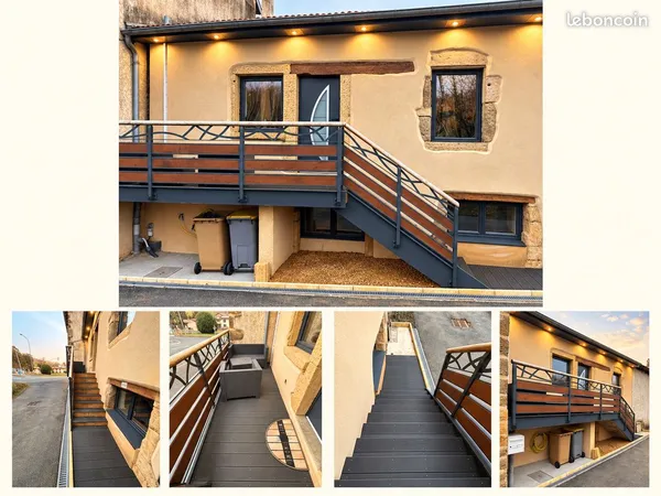 Maison meublée 55 m² - Saint-Laurent-d'Oingt