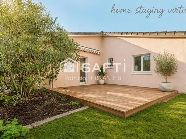 AUCAMVILLE - Maison plain-pied T4 avec jardin et garage