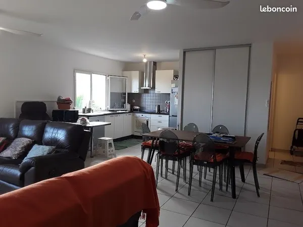 Appartement duplex + balcon 86.47 m2 + 2 parkings sécurisés (particulier)