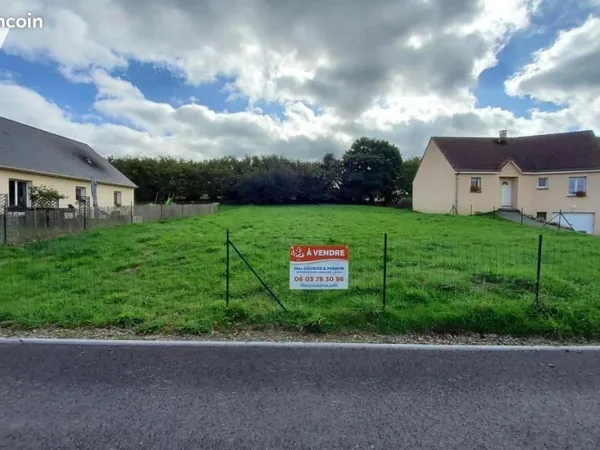 Terrain 874 m² CONDE SUR NOIREAU