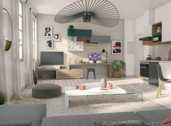 Appartement 1 pièce 18 m²