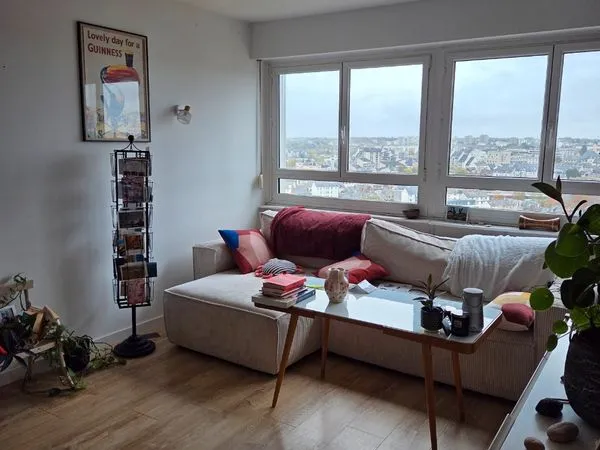 T2 MEUBLÉ 50 m² - Vue panomarique quartier bourg levesque- à partir du 30/09