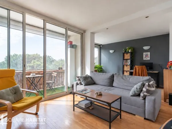 Appartement traversant 75m² - Séjour lumineux plein sud - Quartier Mangin