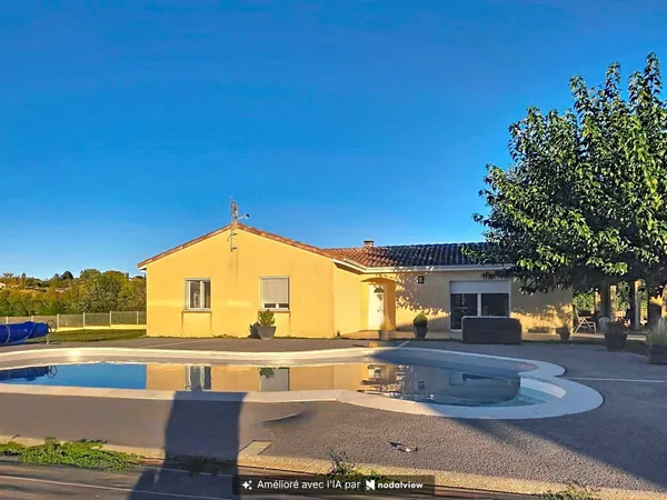 Belle contemporaine au calme
