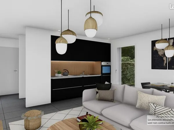 Maison 2 pièces 44 m²