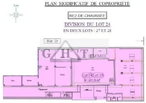 A vendre 242M²- Espace de bureaux - Montreuil