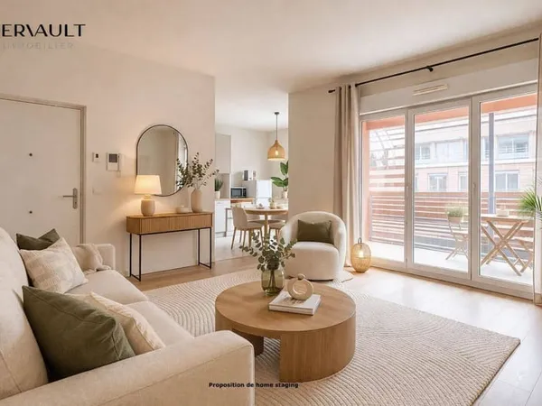 Appartement 2 pièces 49 m²