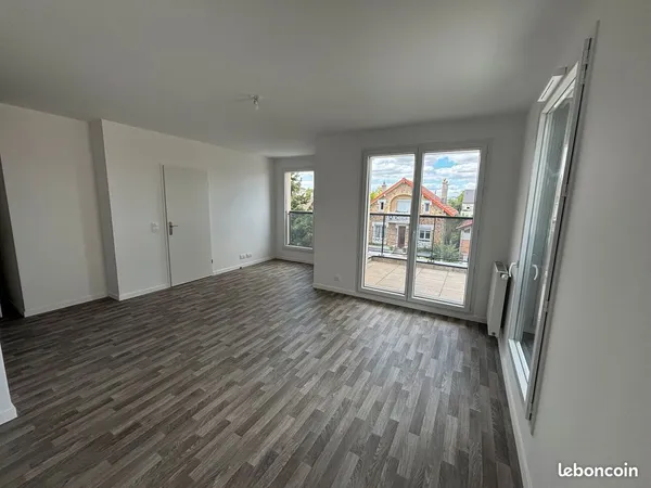 🏡 À LOUER - T2 NEUF 44,21 m² AVEC TERRASSE + PARKING - MEAUX