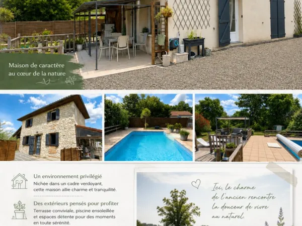 MAISON HEUGAS Authenticité et harmonie avec la nature