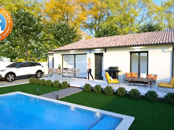 Projet de construction d'une maison 75 m² avec terrain à JUVIGNAC (34)