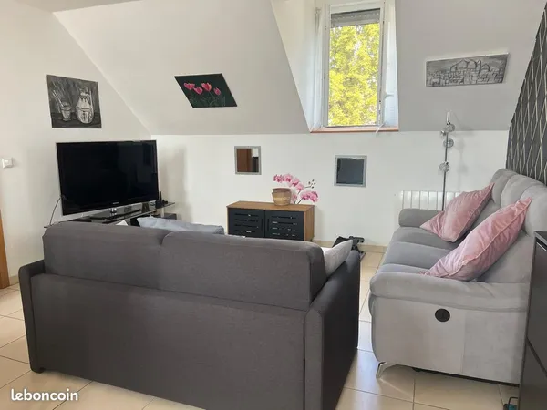 Appartement lumineux 2 chambres avec double box fermé