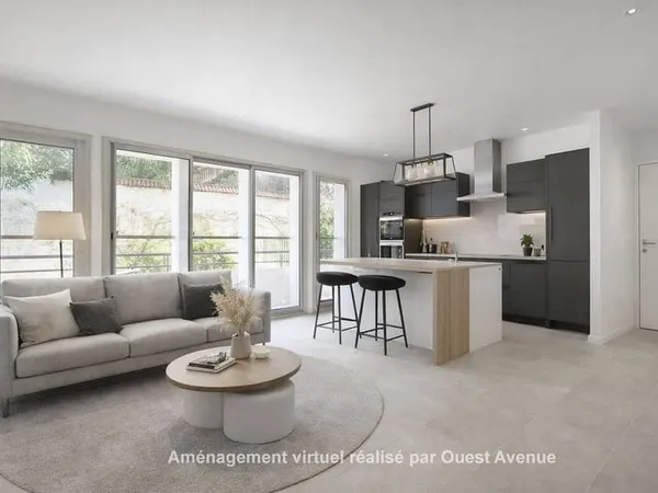 Appartement 2 pièces 44 m²