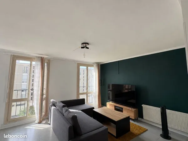 T3 Meublé 63m2 - Lumineux - Proche centre ville