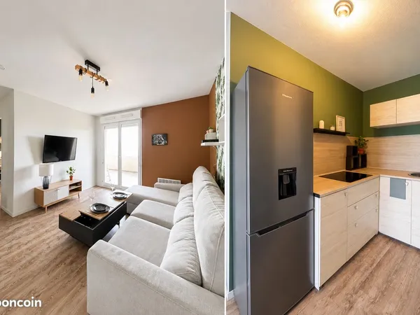 À VENDRE - Appartement T2 entièrement rénové - Secteur Rocher Palmer / Centre des impôts