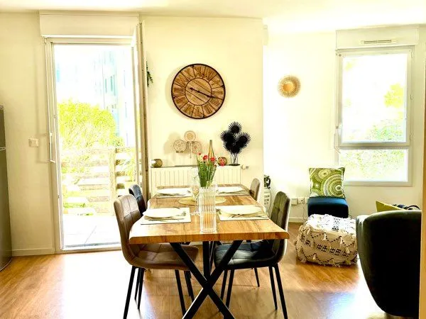 T3 meublé de 63 m² habitables - Île de Nantes / cité des congrès