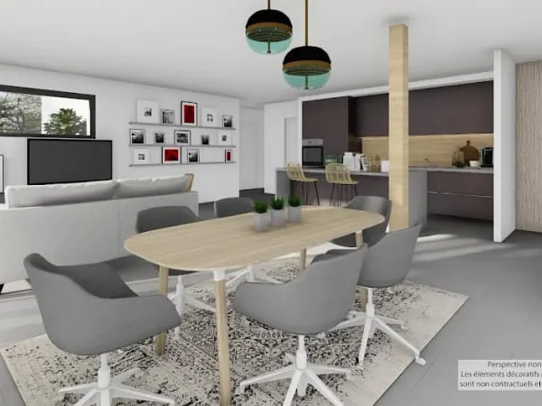 Maison neuve 3 pièces 89 m²
