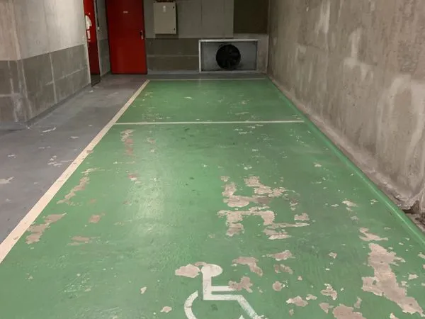 Parking double en enfilade