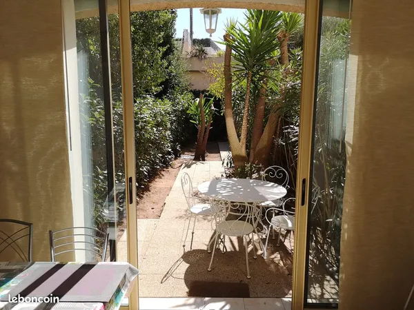 Tement T2 meublé 47 m2 + jardin privatif 70 m2 - octobre à juin - collocation possible