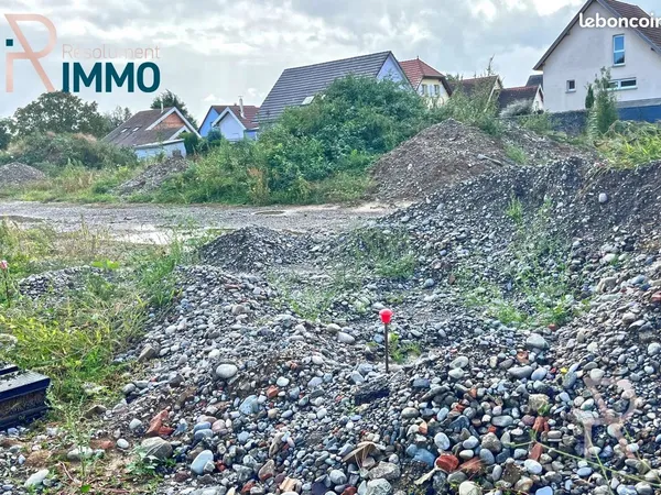 Terrain 411 m² Raedersheim