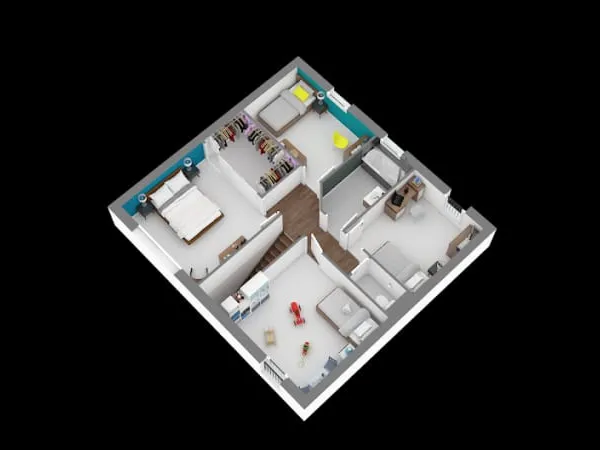 Maison neuve 6 pièces 129 m²