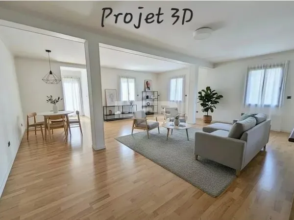 A vendre à Lamorlaye (60260) — Espace indépendant et jardin de 500 m²