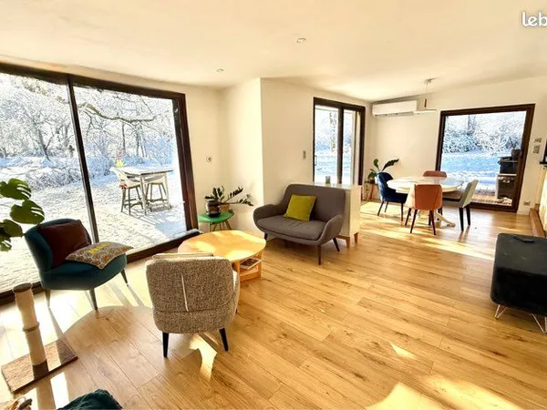 Maison architecte et nature