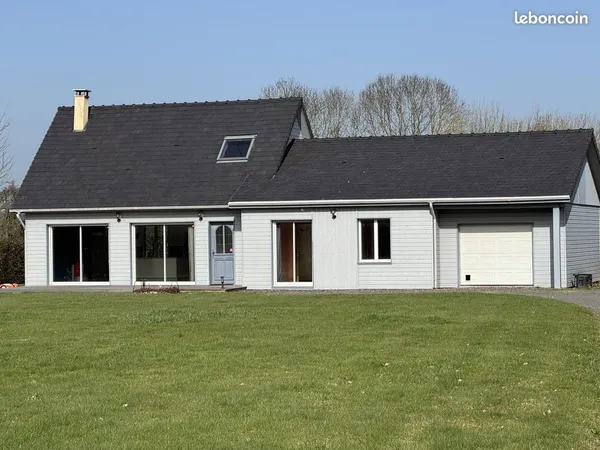 Maison contemporaine ossature bois
