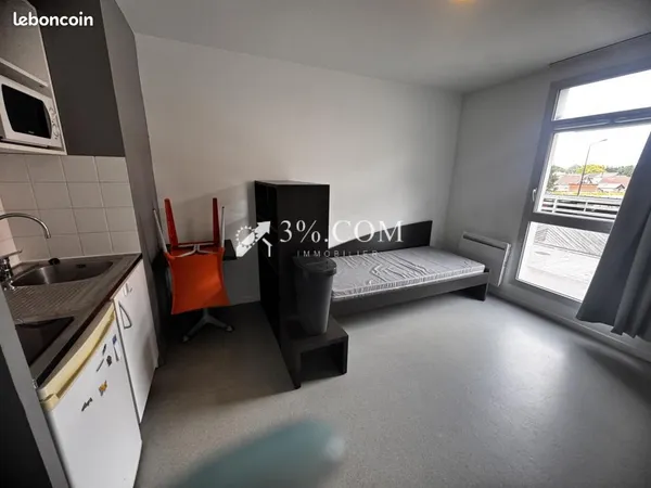 Studio 1 pièce 20 m²