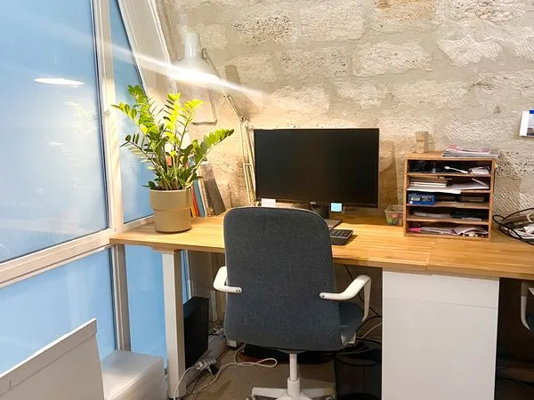 Bureau atelier en openspace