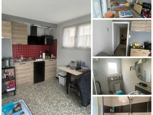 Appartement meublé 2 pièces 33²