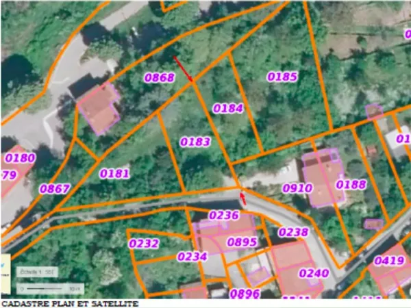 Terrain constructible 1935m2 Esparron des Palières (83560)
