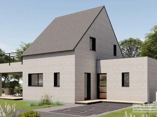Maison neuve 6 pièces 114 m²