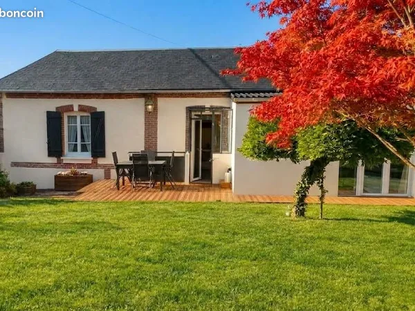 ÉVREUX Jean Moulin - Maison de caractère plain-pied non mitoyenne - Jardin sans vis-à-vis
