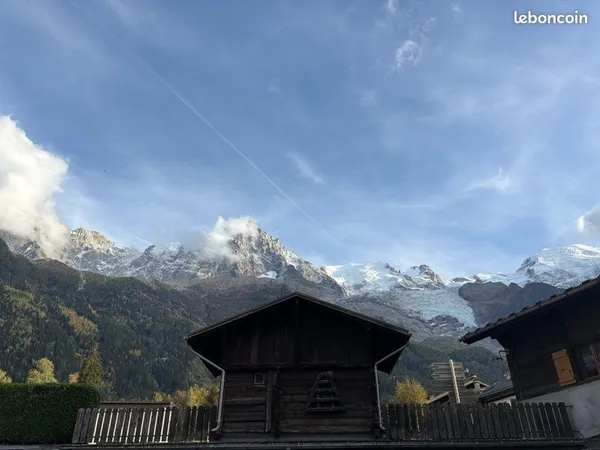 Terrain viabilisé rare Chamonix