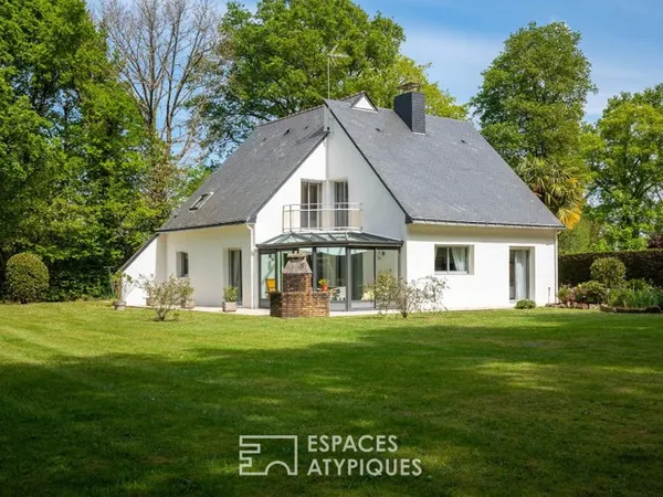 Maison familiale avec grand jardin et véranda - Vigneux de Bretagne