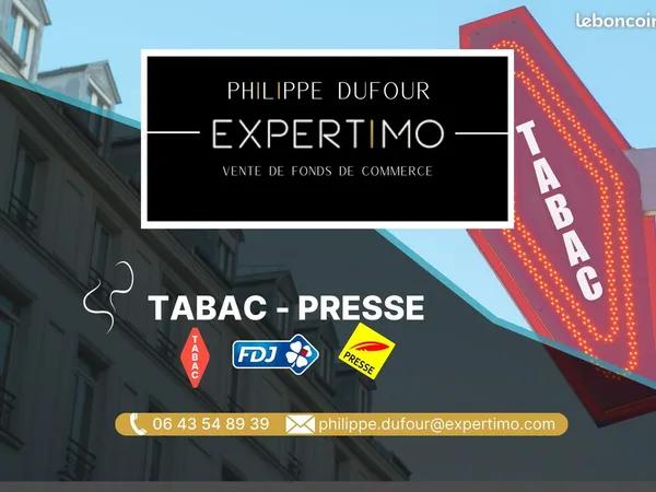 Presse, tabac 40 m² Royat