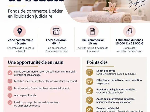 Boutique 60 m²