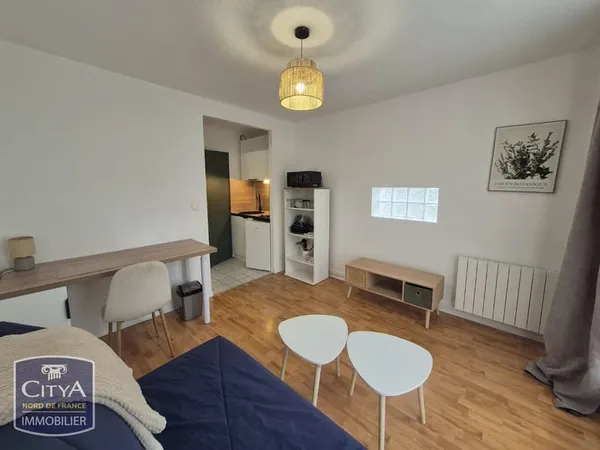 Studio 1 pièce 19 m²
