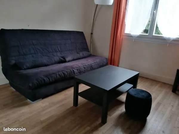 T1Bis meublé Tours avec place de parking