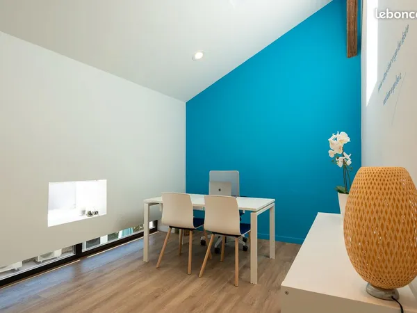 à louer - bureau individuel tout équipé, climatisé de 11 m²