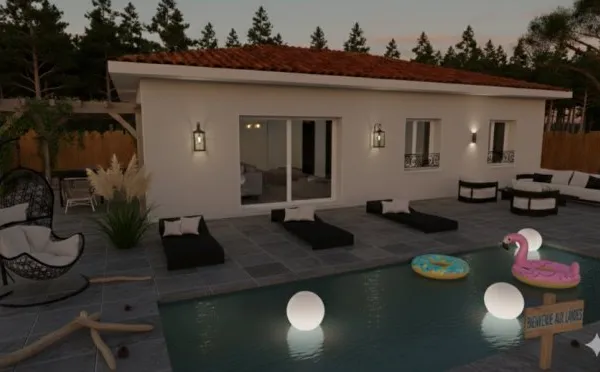 Maison de 90m² à Pontenx les forges (40200)