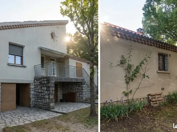 Maison de caractère avec grand terrain arboré - Annonay (Quartier Vaure / Parc Déomas)