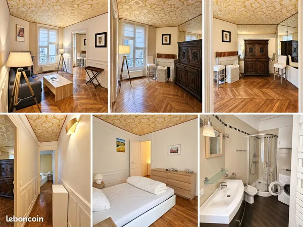 Location appartement meublé Paris 16e