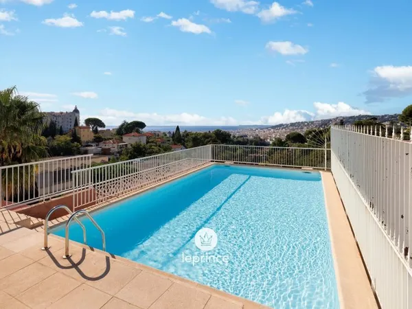 Nice Cimiez - 3 Pièces Terrasse vue Mer - Double Garage
