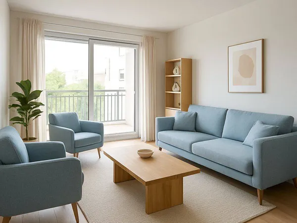Appartement 3 pièces 65 m²