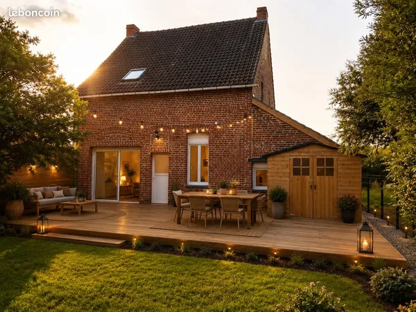 Maison individuelle grand terrain