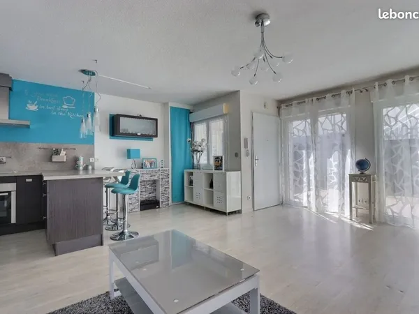 T3 de 68 m² avec terrasse de 24 m² et double garage - Beaumont